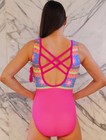 Gk Elite Gymnastics Leotard Adult Medium Am Competition Dance Costume Aerialist