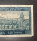 1940 Bohemia   Moravia 100 Kronen Korun Old Wwii Banknote German Protectorat P-6
