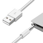 Usb Charger Data Sync Cable For Apple Ipod Shuffle 3rd 4th 5th 6th 7th Gen 3 5mm