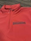Nike Tampa Bay Buccaneers Bucs Packable Windbreaker Jacket Men s Large Nwot