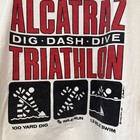 Crazyshirts Alcatraz Triathlon Long Sleeve Crew Neck Pre Owned Fair Condition L