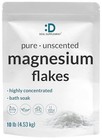 10 Lb Unscented Magnesium Flakes  Pure Magnesium Chloride For Bath Soak Or Foot
