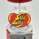 New Jelly Belly Mini Bean Machine Candy Dispenser Bank Metal Gumball Glass Read