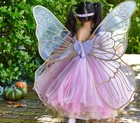 Pottery Barn Kids Lavender Butterfly Fairy Halloween Costume  us Stock 