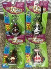 Vintage Lot Playmates Mini Ooglies Quinn Grid Iron Bump Along Cowlick Keychains