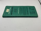 Vintage 1968 Penn Northern Timetable No  1 Central Region Railroad Employee