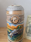 1988 Ducks Unlimited Waterfowl Series Lidded Stein-mallard -second Edition