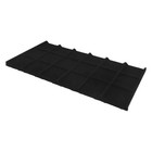 Jewelry Organizer Tray Insert With 18 Slots Black Velvet Liner  14 x7 5  Display