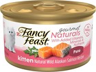 Purina Grain Free Pate Wet Kitten Food Gourmet Naturals Wild Alaskan Salmon R   
