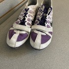 Men Nike Zoom Rival S Purple White Track Field Spikes Sprint Running Shoes Sz 11