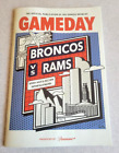 Denver Broncos 2023 Gameday Program Magazine Los Angeles Rams 8 26 23  