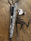 Hair Straightener Flat Iron Professional Ceramic Tourmaline Plates   Zebra Print