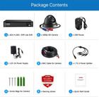 Zosi H 265  5mp-lite 8ch Dvr 1080p Cctv Security Dome Camera System Night Vision