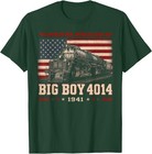Big Boy 4014 Vintage Steam Locomotive Railroad Train Engine T-shirt