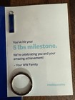 Weight Watchers  5 Lb Milestone Keychain Charm - New Free Shipping 