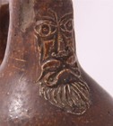 Antique Very Early Stoneware Beer Stein Bartmann Bellarmine Frechen C mid-1600s