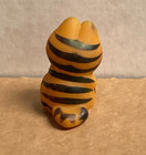 Vintage 1981 Garfield The Cat Rubber Pencil Topper Toy Comic Character Figure