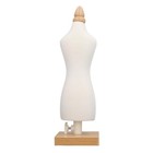 Adjustable Mini Female Dress Form Mannequin With Wooden Base  Suitable For