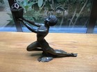 1920s French Vantines Egyptian Revival Goddess Incense Burner