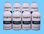 Enviro-safe R600a Refrigerant   Inverted Piercing   6 Oz   8 Cans   Brass Gauge
