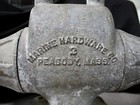 Antique Original Cast Iron 2-sided Mooring Capstan Cleat By Marine Hardware