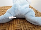 Ty Beanie Baby Very Rare Oddity Light Blue Peanut  missing Its Tail    Mint Tags