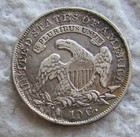 1835 Capped Bust Silver Dime Rare Key Date Type Coin Xf Cleaned Corroded Damaged