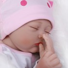 22  Real Reborn Baby Dolls Vinyl Silicone Sleep Lifelike Girl Doll Handmade Gift