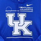 Kentucky Wildcats Hoodie Sweatshirt Mens Xl Blue Ncaa Football Dri Fit Nike
