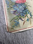 Antique Brosnan Bros Minneapolis Shoe Store Trade Card 1896 Floral Shoe