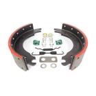 1308q Front Brake Shoe Box Kit Size 15    X 4        Premium Linning 23k