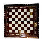Foldable Wooden Chess Board   Handmade Chess Pieces Box Container
