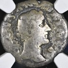 Roman Silver Denarius Emperor Antoninus Pius 138-161ad Ngc Ancient Genuine Coin