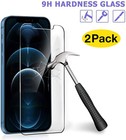 2-pack For Iphone 12 Mini 9h Premium Clear Tempered Glass Screen Protector Film