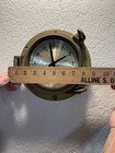 9    Heavy Solid Brass Ship Porthole Clock