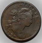 1798 Draped Bust Large Cent - 2nd Hair Style  s-185  - Us 1c Copper Coin