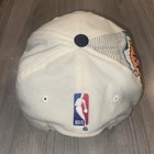 Vtg Sports Specialties  1996 Nba All Star Laser Snapback Hat Nba White Wool