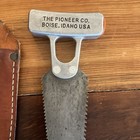 Vintage Knapp Sport   Ice Saw W  Sheath - The Pioneer Co Boise  Idaho Usa