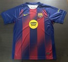 Fc Barcelona 25 26 Home Kit Fan Version Jersey  Size M