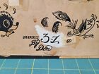 Vintage 60s Don Nolan Tattoo Flash Sheet Original Art Signed Pin-ups 16 Tattoos