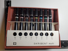 Rare Early Cleo Skribent Multi Set 8 Vintage Technical Artist Pens East Germany