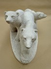 United Design Winterlight Polar Bear Trio Statue Wl-005 Large Resin Sculpture