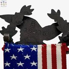  b16415 U s  Spanish American War Veterans Medal Numbered Badge 1898-1902