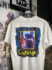 Vintage 90   s Santana Band T-shirt Rare Vtg Tour Tee Adult Size Large
