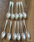11 Sterling Silver Spoons 6 Spoons R  Wallace   Sons 1910   5 Are 1910 H 274 Gr