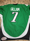 Vtg 90s Signed Jackson Bandits Game Worn Jersey  7 Gillam Limited Edition Sz Xl