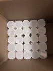 4 X Coinsafe Square Coin Storage Tubes For 1oz Silver Rounds   Copper - 39mm