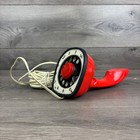 Rare Vintage Ericofon Cobra 1956 Rotary Dial Telephone Red North Electric Co  Oh