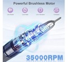 Nail Drill Handpiece For Up200 Machine  Homove 35000rpm Professional   