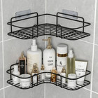 Corner Shower Caddy Shelf-triangular Bathroom Bath Storage Organizer Rack Holder